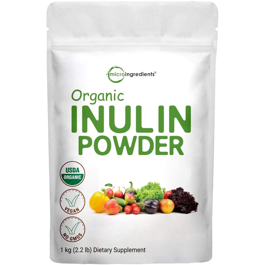 Micro Ingredients Organic Inulin FOS Powder (Jerusalem Artichoke), 2.2  Pounds (35 Ounce), Inulin for Baking, Prebiotic Intestinal Support, Colon  and Gut Health, Natural Water Soluble Fibers for Smoothie & Drinks, Vegan |  Shopee Malaysia