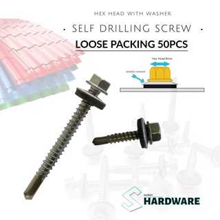 Csk Screw Wood Chipboard Screw Carpenter Premium Grade Skru Kayu 100pcs Packing Loose Packing