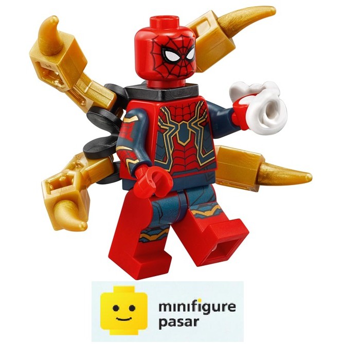 sh510 Lego Marvel Avengers Infinity War 76108 - Iron Spider-Man Minifigure  - New | Shopee Malaysia
