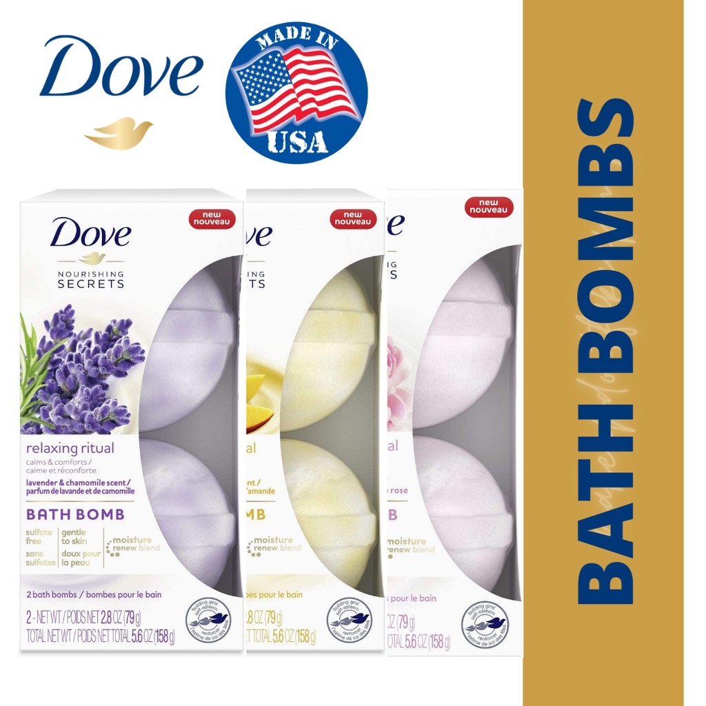 dove bath bomb