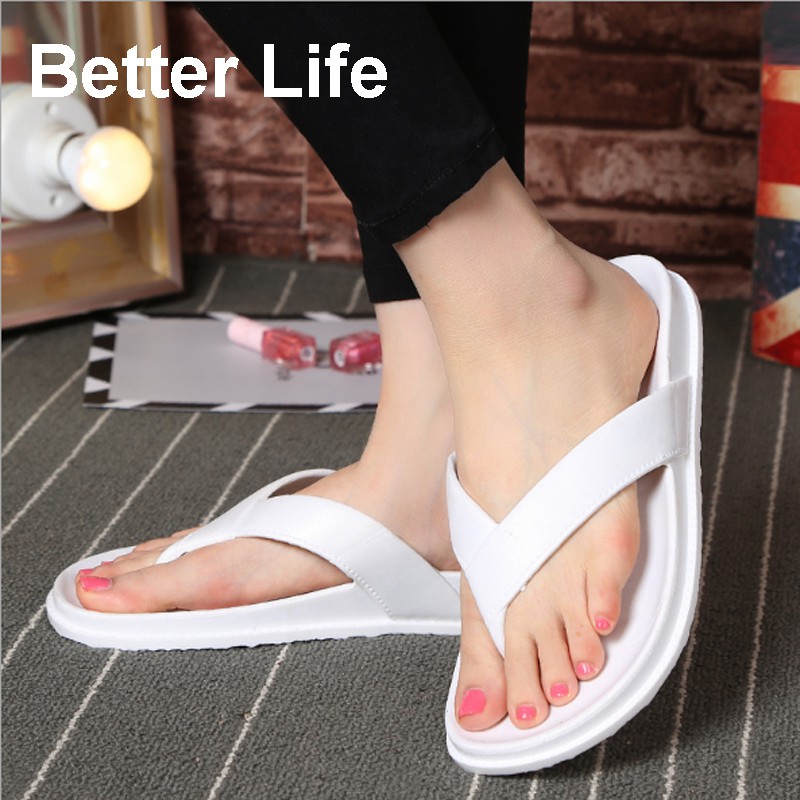 flip flop style house slippers