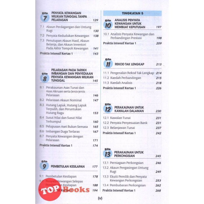 Topbooks Sasbadi Target Kssm Prinsip Perakaunan Spm Tingkatan 4 5 Shopee Malaysia