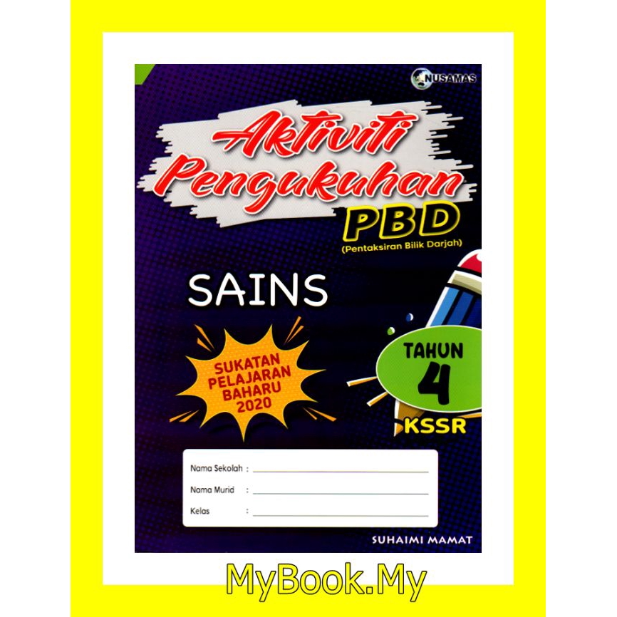 Buy MyB Buku Latihan  Aktiviti Pengukuhan PBD (Pentaksiran Bilik