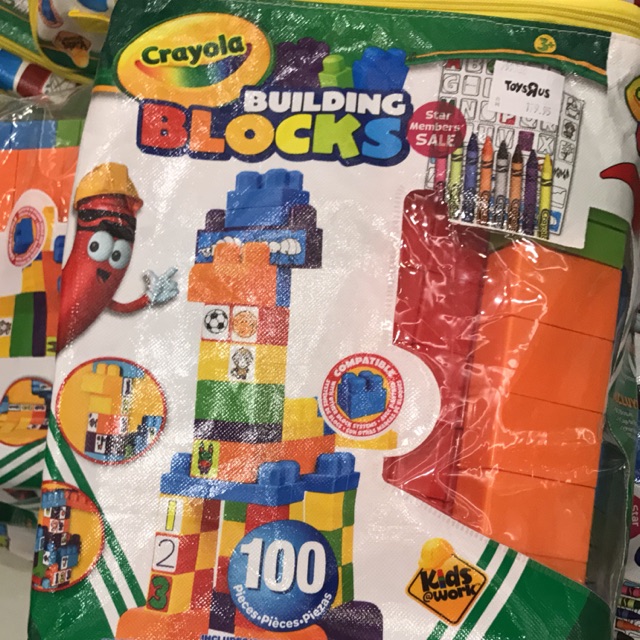 crayola mega blocks