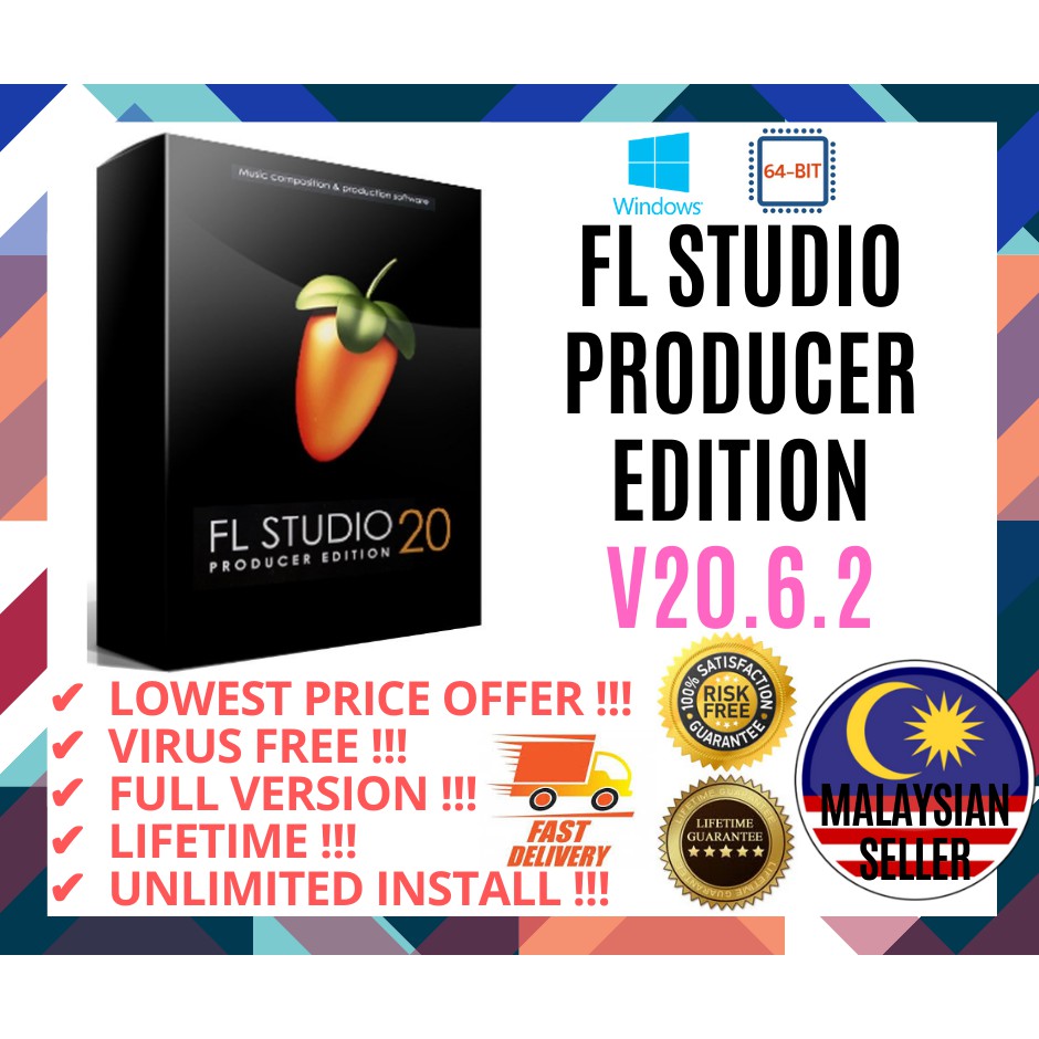 ??? FL Studio Producer Edition  2020 | Full Version | | Shopee  Malaysia