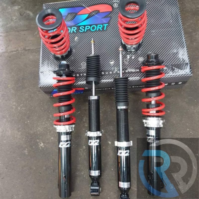 D2 Adjustable Hi Low Bodyshift Honda City/Jazz 1997-2019  Shopee 