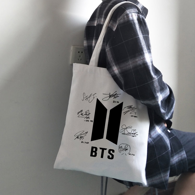 tote bag korea shopee
