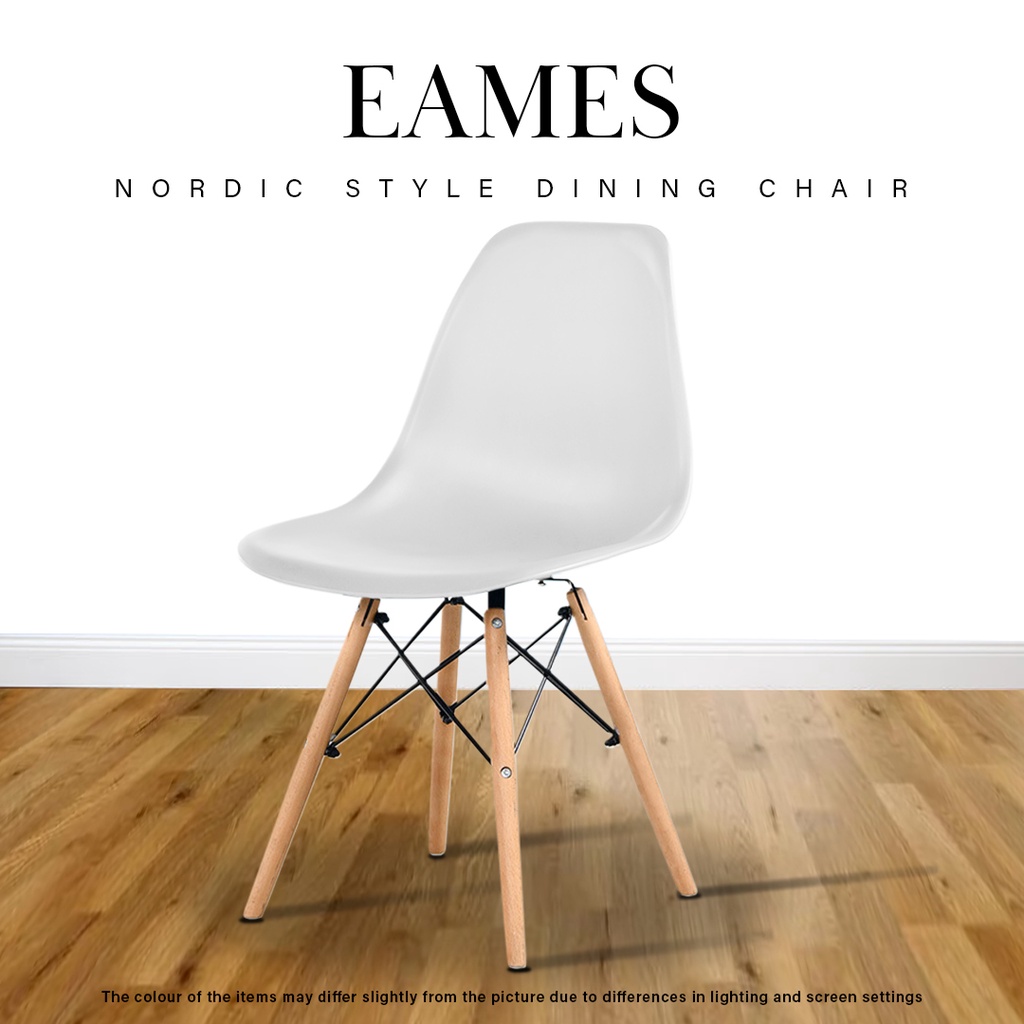 READY STOCK Eames Dining Chair/Cafe Chair/ Kerusi Makan