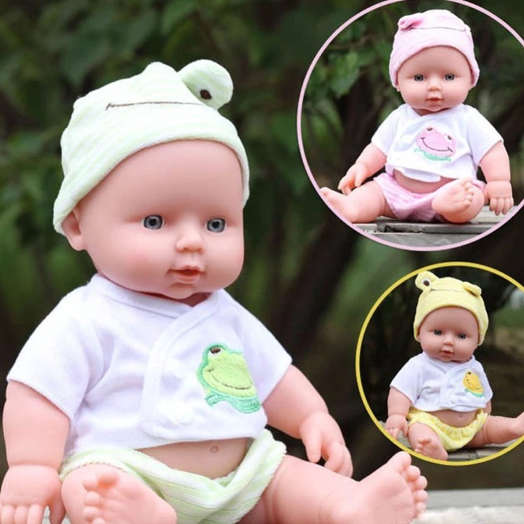 Reborn Baby Doll Soft Vinyl Silicone Lifelike Newborn Baby Toys Girl Gift