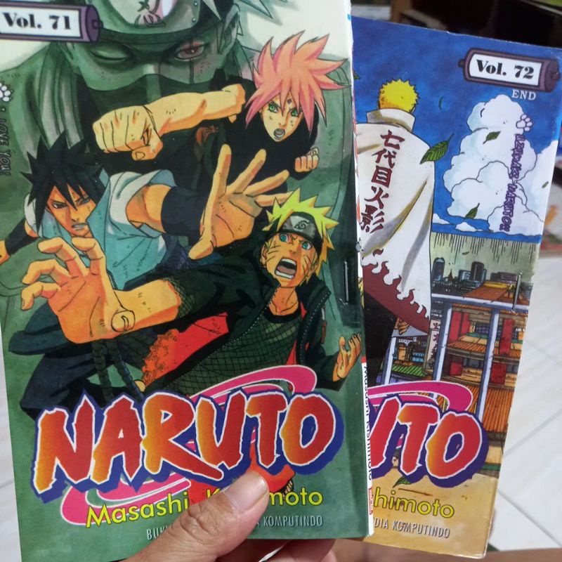 Naruto Comics Vol 71 And 72 Comic Package 2 Shopee Malaysia