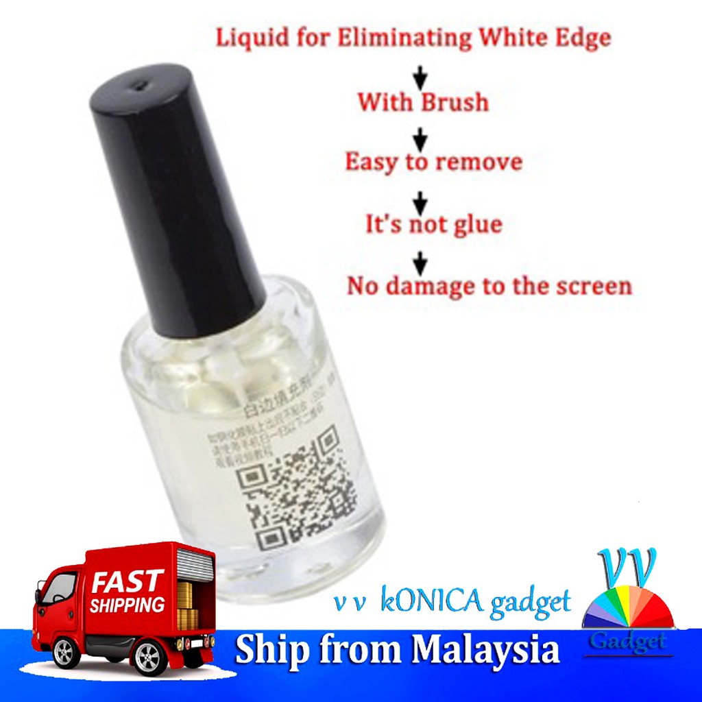New Series Gel Type White Edge Eliminate Liquid 2.5D Stronger Tempered