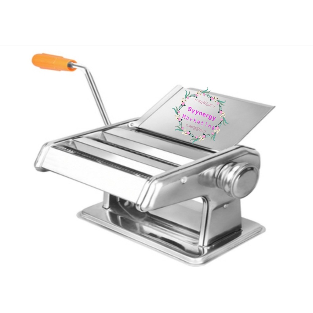 Stainless Steel Hand Manual Pasta Noodle Maker Machine / Mesin Mee Gelek Tepung / Mesin Kulit Karipap