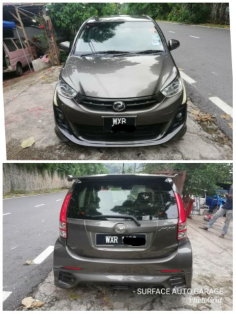 Bumper Myvi Convert Se1 Se2 Lagi Best Extream Icon Se Shopee Malaysia