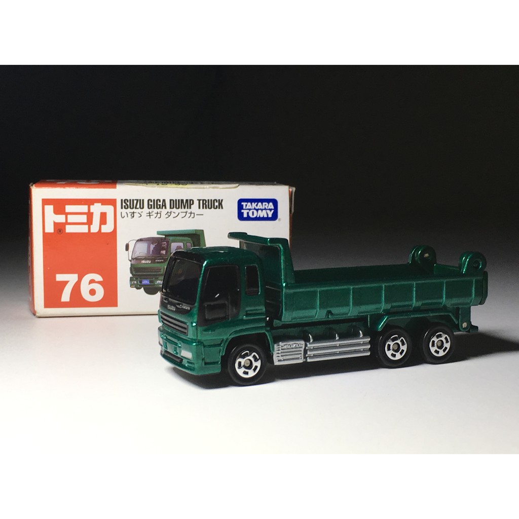 tomica isuzu giga dump truck