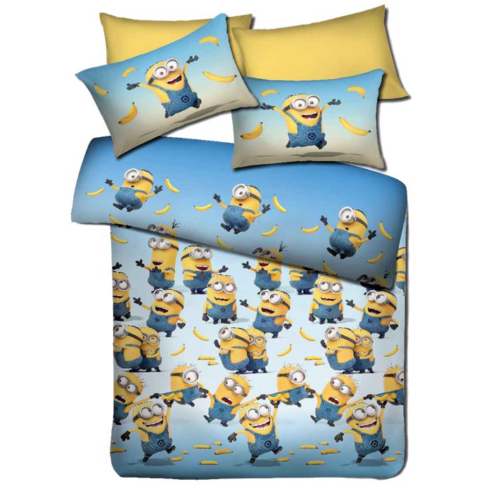 Eadeco Despicable Me 3 Single Comforter Set Shopee Malaysia