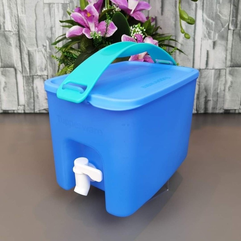 Tupperware Click to Go Beverage Dispenser with handle(1pc) *3.0L/ Click