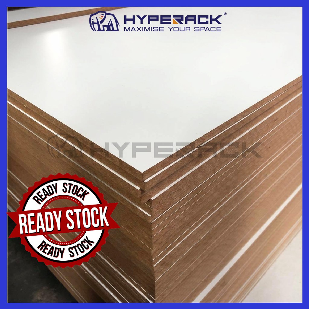 HYPERACK™️[High Quality] Laminated HDF High Density Fibreboard Thickness 8mm Shopee Malaysia