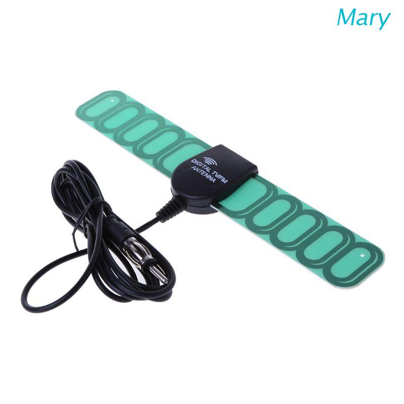 Mary TV Antenna Car Indoor FM Radio Aerial Digital Signal Reception