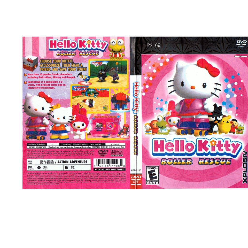 PS2 GAME COLLECTION HELLO KITTY | Shopee Malaysia