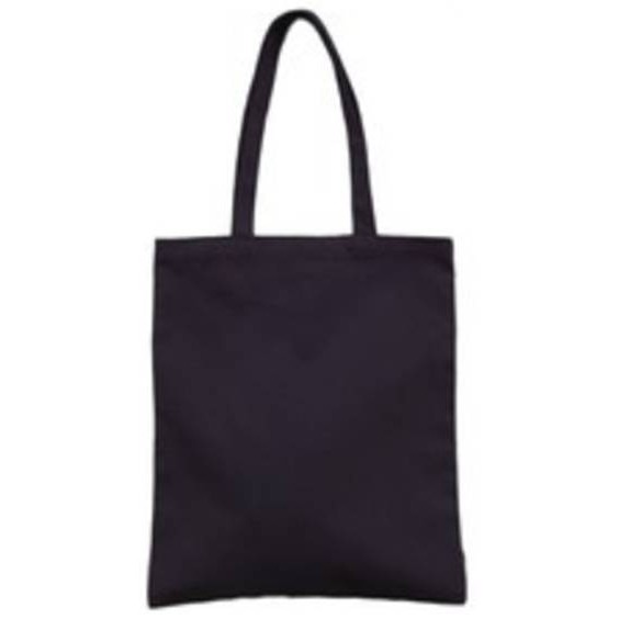 Plain Black Canvas Tote Bag (5oz) | Shopee Malaysia