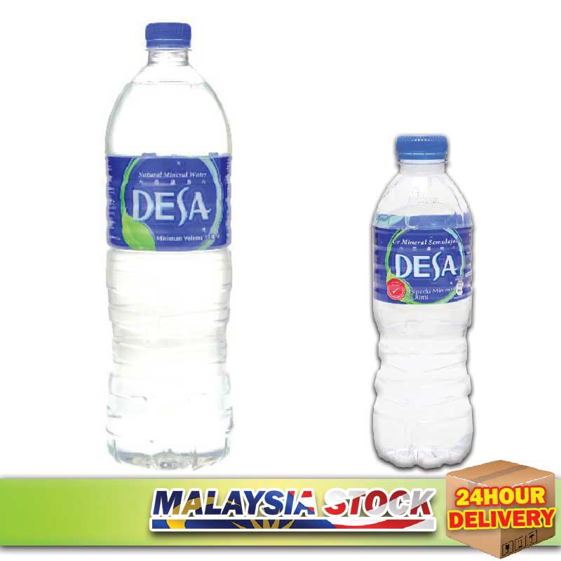 Desa Air Mineral Semula Jadi 500ml 1 5 Liter Shopee Malaysia