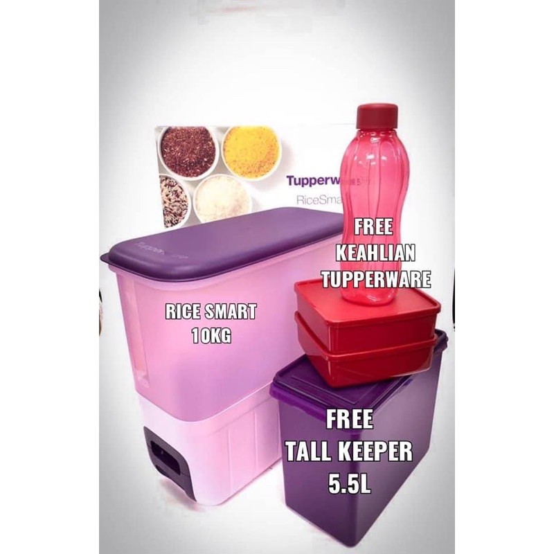 Rice smart TupperwareBrands with free gift