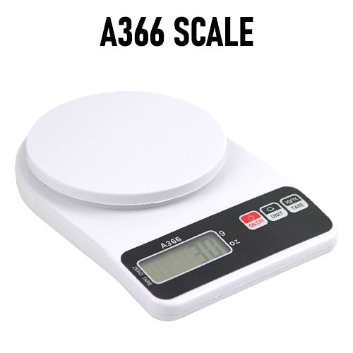 White Sf 400 Digital Scale With Bowl Electronic Kitchen Weighing Digital Scale With 2pcs Aa Shopee Malaysia