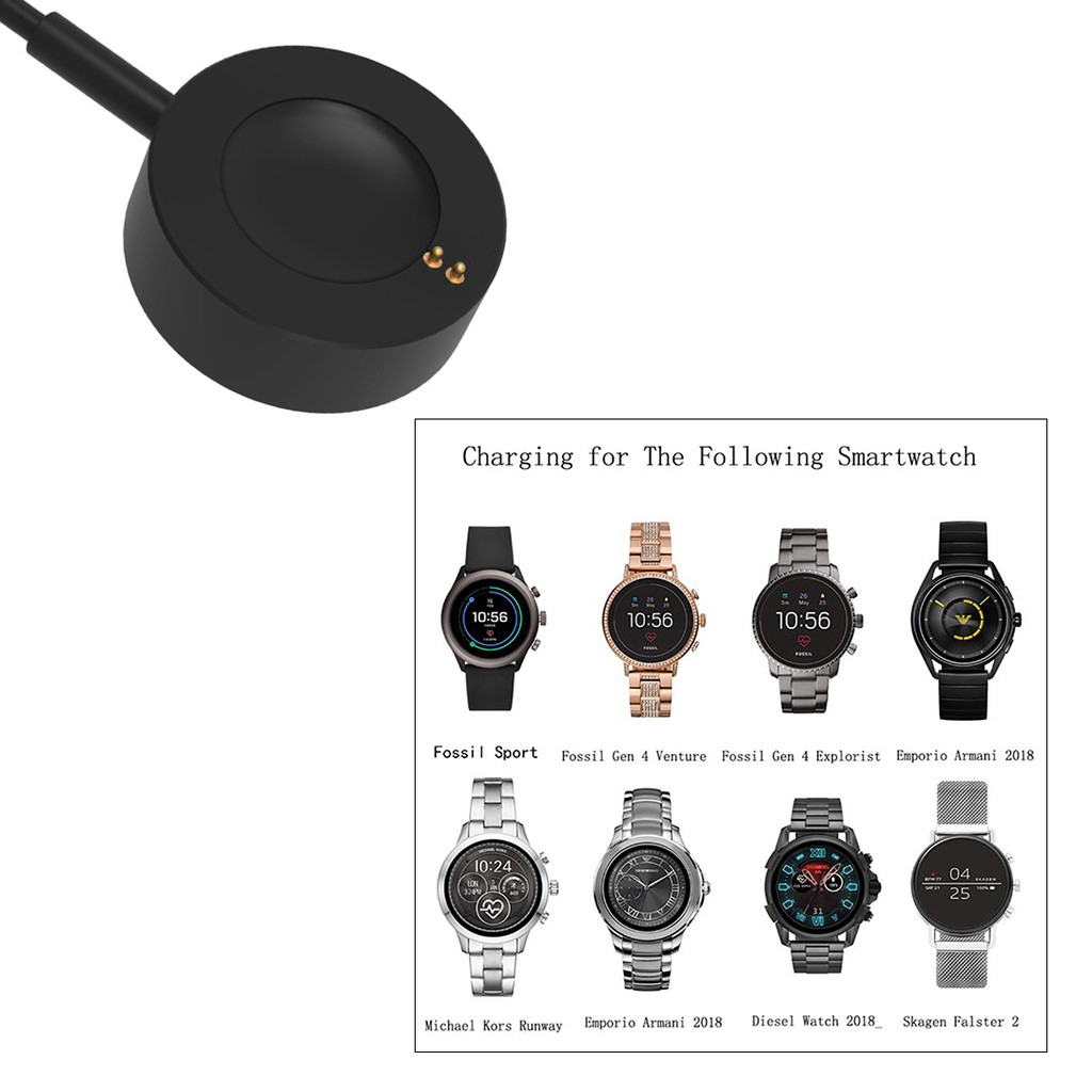 emporio armani connected smartwatch charger