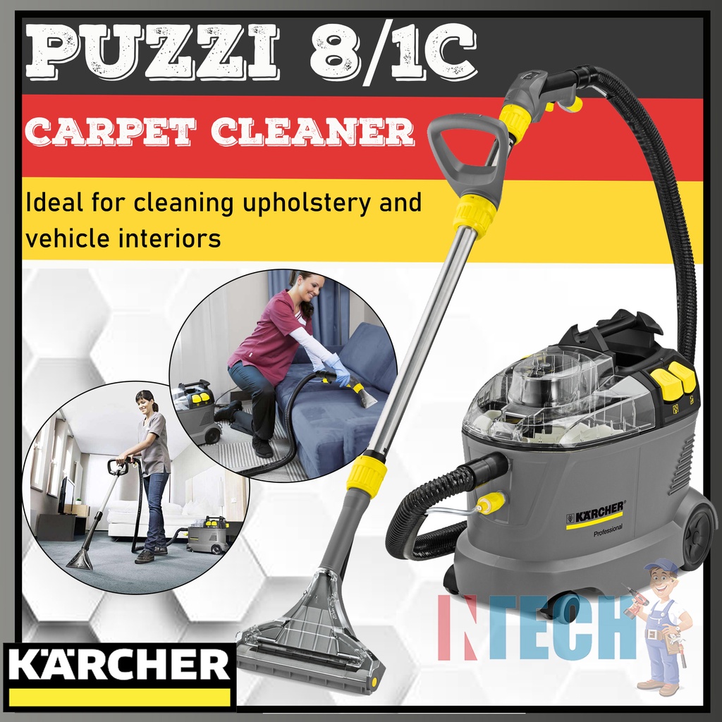 KARCHER PUZZI 8/1C SPRAYEXTRACTION CLEANER / CARPET CLEANER Shopee