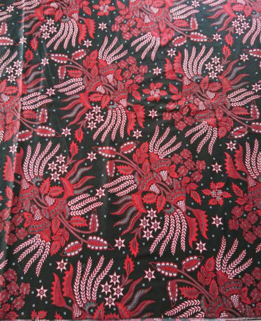 Indonesian BATIK 2-METER Fabric