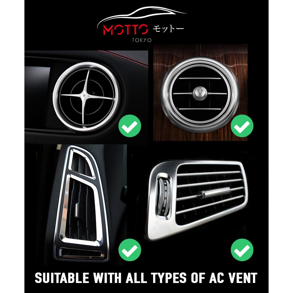 Buy [Ready Stock]Motto Car Perfume 360 Aircond Air Freshener Aroma 