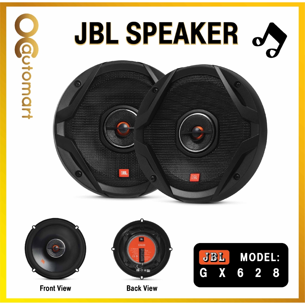 JBL GX Series GX628 6.5" 2Way Coaxial Car Loudspeakers with