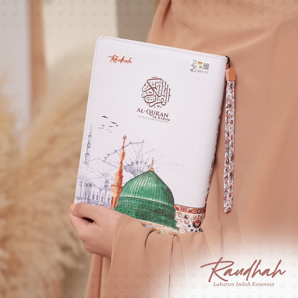 AL QURAN TAGGING HUMAIRA EDISI RAUDHAH A5 SIZE (QURAN TERJEMAHAN/QURAN TAGGING/ALQURAN HANTARAN /ENGRAVE NAMA/FULL SET)