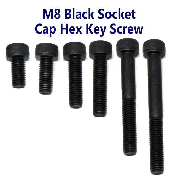 M8 Black Socket Cap Hex Key Screw/HEAD ALLEN KEY BOLTS BLACK SOCKET SCREWS Shopee Malaysia