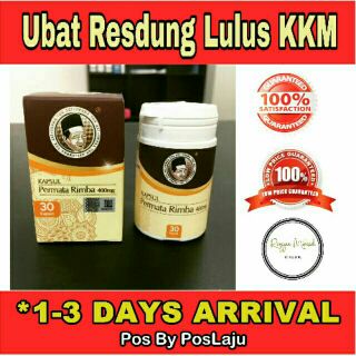 [DIJAMIN ORIGINAL] Ubat Resdung Tok Aki (Kapsul) - Ubat 