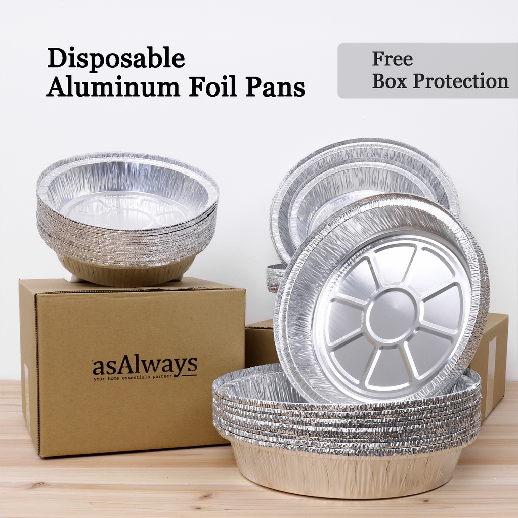 Aluminium Foil Pans Tray Disposable Containers, Air Fryer Paper Pan