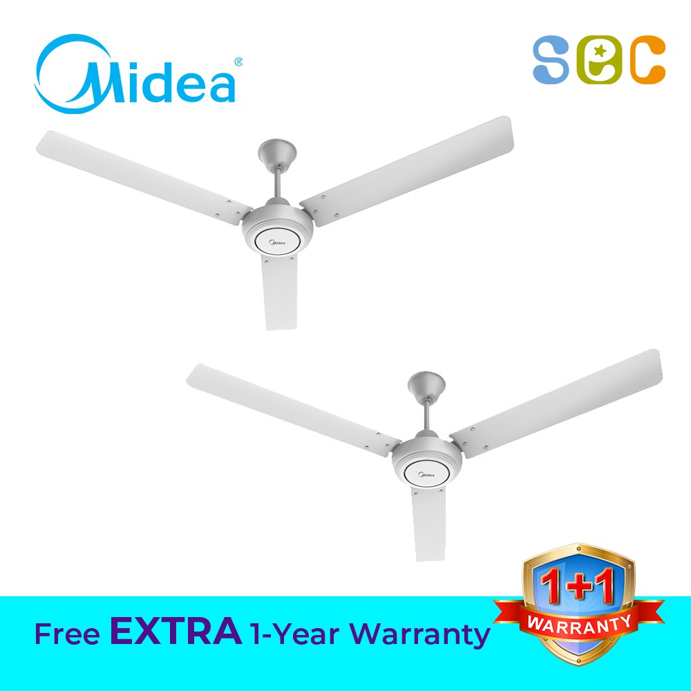 Twin Pack Midea 60 Ceiling Fan 3 Blade Regulator Mfc 150a15