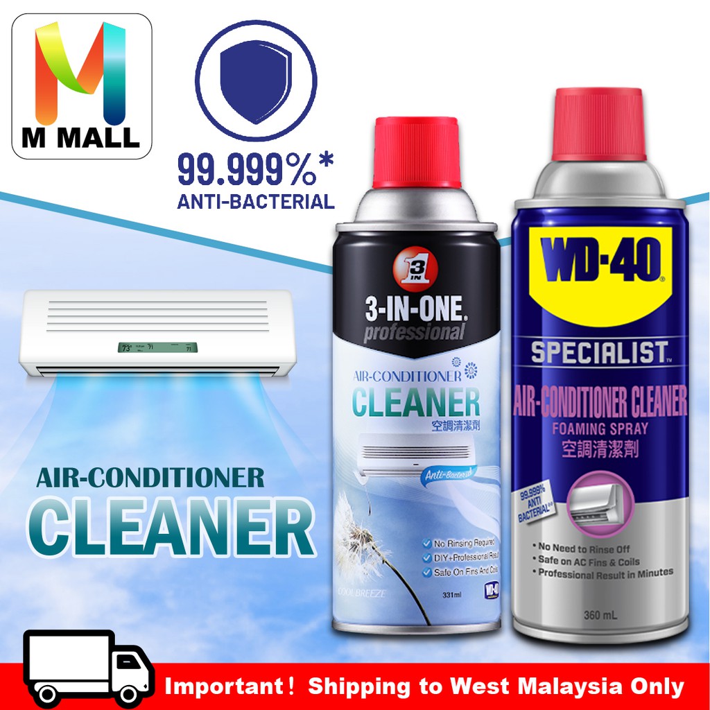 WD40 3 In 1 Professional Air Conditioner Cleaner (331ml) / Air