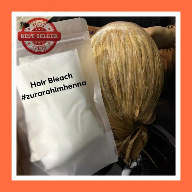 HOT ITEM ZURARAHIM HENNA HAIR BLEACH PELUNTUR  WARNA  