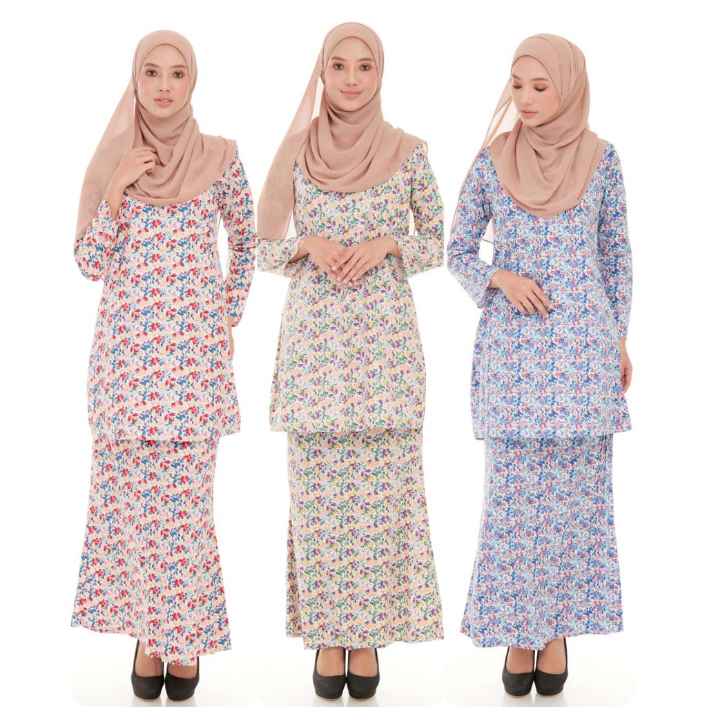 Pemborong Baju Kurung Cotton English