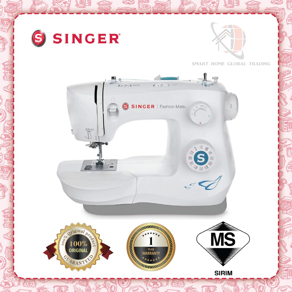 Singer 3342 Lockstitch Sewing Machine Shopee Malaysia 4982