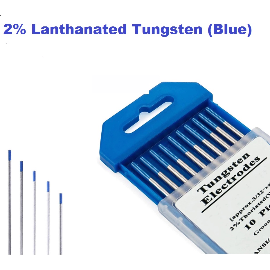 2 Lanthanated TIG Tungsten (Blue) (For TIG welding) Shopee Malaysia