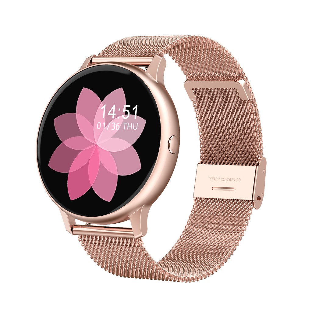 round dial smart watch
