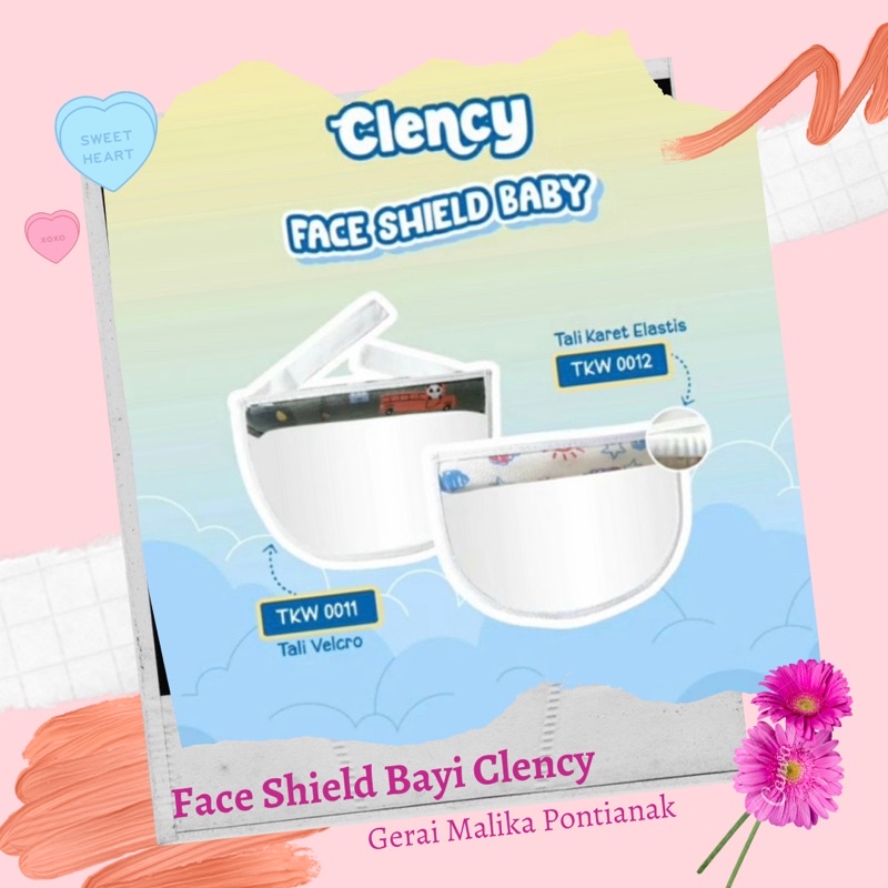 Face shield baby Face shield baby new born Year Kids Rubber Strap