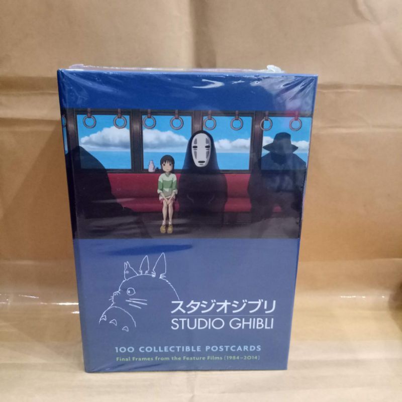 100 Collectible Ghibli Studio Postcards | Shopee Malaysia