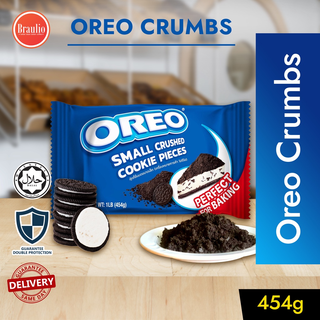 Oreo Crumb 454g Small Crushed Cookies Pieces | Shopee Malaysia