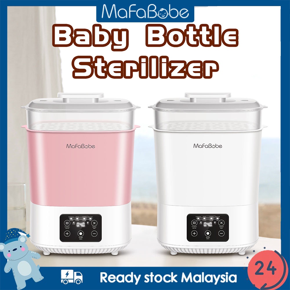 Mafababe Bottle Sterilizer and Dryer 5 in 1 Milk Warmer and stem