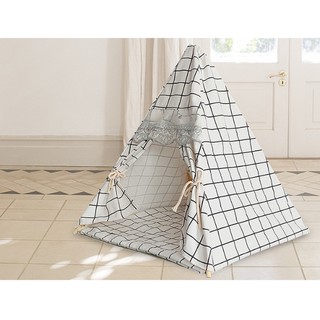 Ready Stock】Washable Pet Camp Bed Cute Cat House Home Barang 