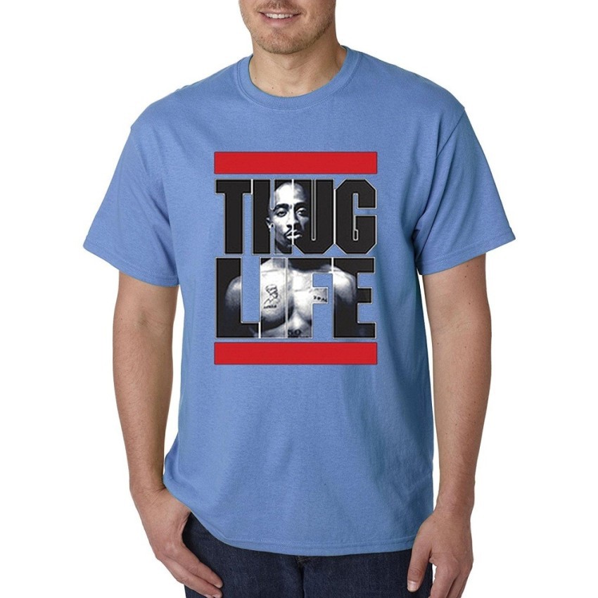 blue tupac shirt