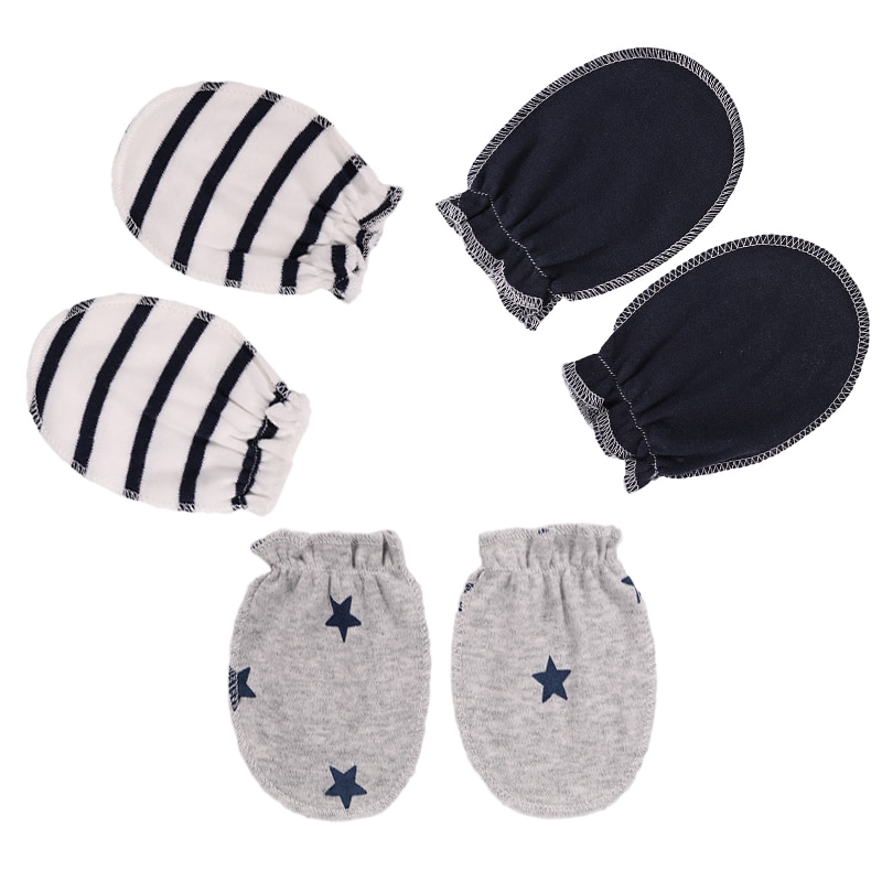 06 Months Baby Boy & Girl 3pairs Scratch Gloves Infant Newborn Gift Set Shopee Malaysia